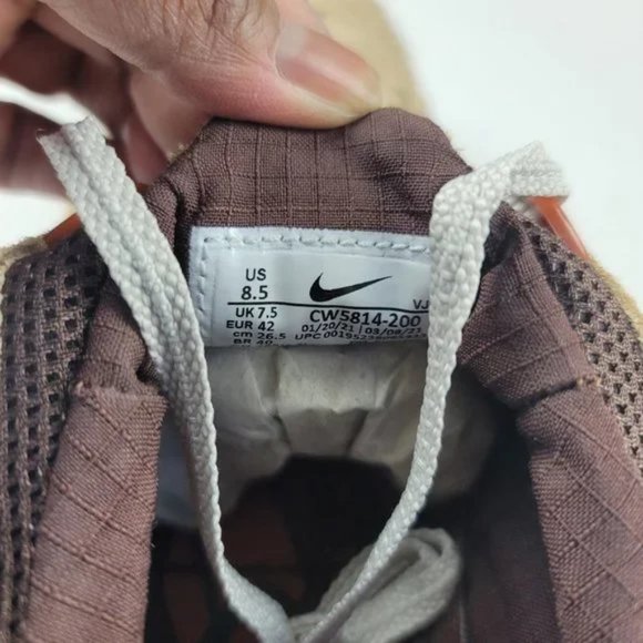 Nike Free Run Trail Sneakers Dark Driftwood - Picture 8 of 10